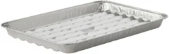 Aluminiumsform med hull 34,2 x 22,8 cm 5 stk. - Grillexpert