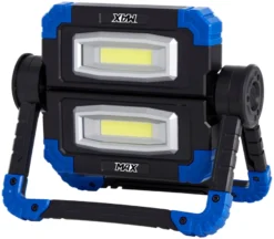 Arbeidslampe LED 2 x 5 W foldbar