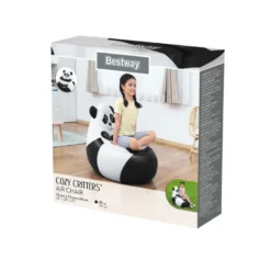 Bestway Cozy Critters oppblåsbar stol – panda