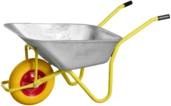 Betongtrillebår 110 liter/150 kg punkteringsfritt hjul - Garden®