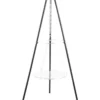Bålpanne tripod med bålfat og rist - Grillexpert