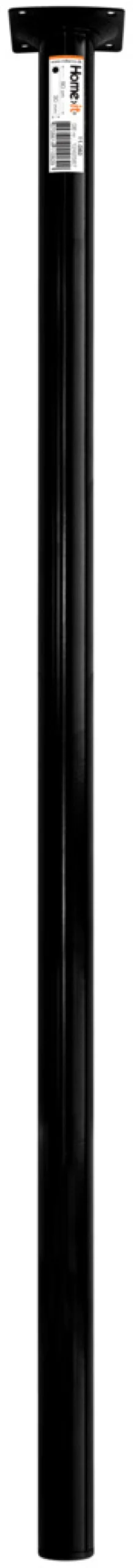 Bordben Ø30 mm x 80 cm svart