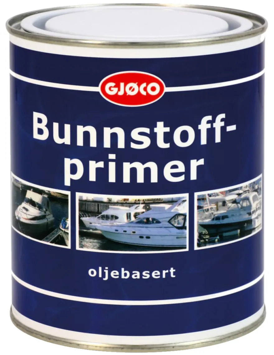 Bunnstoff primer grå 0,75 liter - Gjøco