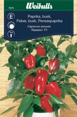 Buskpaprika "Redskin" F1