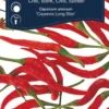 Chilipepper, sterk 'Cayenne Long Slim'