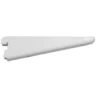 Dobbel hylleknekt til Rack System 17 cm - hvit