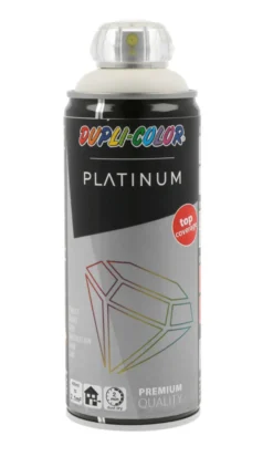 Dupli-Color Platinum spraymaling hvit matt