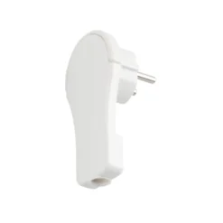 Elworks støpsel vinkel schuko flat