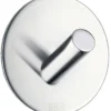 Enkel krok selvklebende Ø48 mm - krom