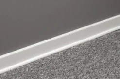 Feielist plast hvit – 10 x 16 x 3000 mm