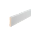 Fotlist 12x70 mm slett malt furu