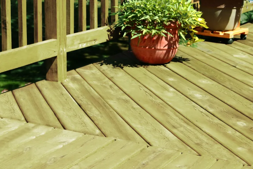 Furu terrassebord 21x95 mm 4,2 m