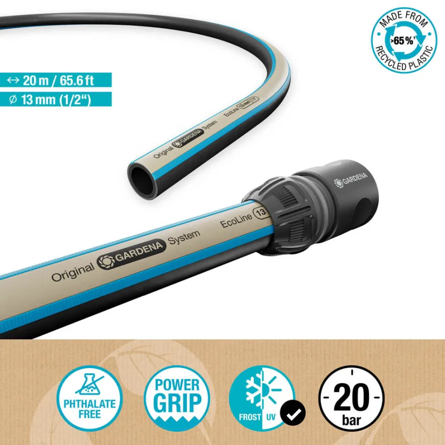 GARDENA EcoLine hageslange 1/2" 20 meter