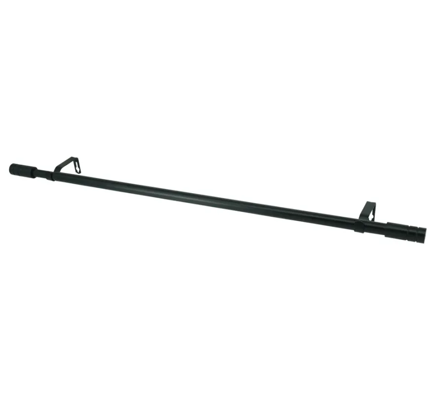 Gardinstang universal svart 71-120 cm