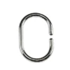 GEYSER® forhengsringer krom 12 stk.