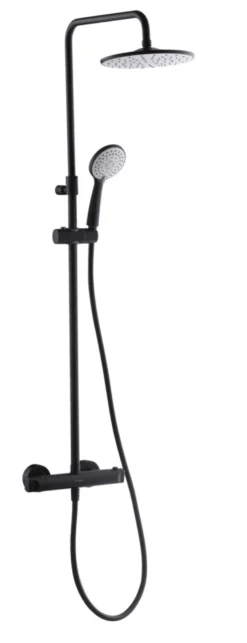 GEYSER® MINI takdusjsett Ø222 mm matt svart