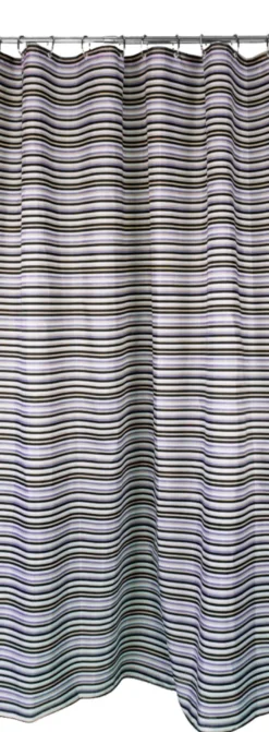 GEYSER® Stripes dusjforheng 180 x 200 cm