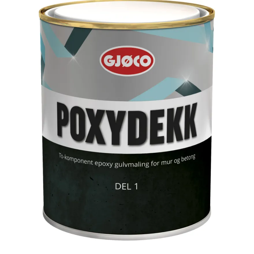 Gjøco Poxydekk lys grå 0,7 liter - Del 1