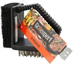 Grillbørste 3-i-1 - Grillexpert