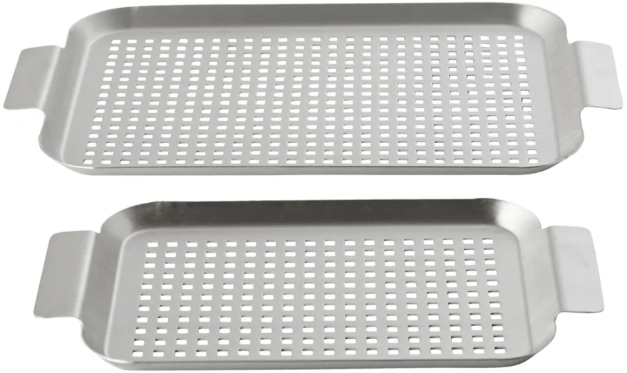 Grillfat 2 stk. medium og stor - Grillexpert
