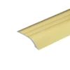 Gulvprofil matt gull - 8 x 29 mm x 0,9 m
