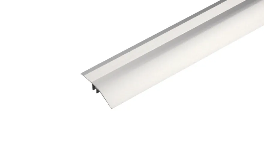 Gulvprofil topp aluminium - 2 x 52 mm x 0,9 m