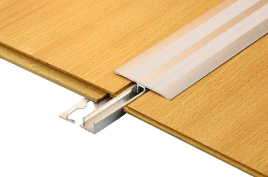 Gulvprofil topp aluminium 1,8 x 42 mm x 0,9 meter
