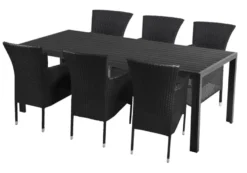 Hagebord Havanna 205 x 90 cm i alu/nonwood - Sunlife®