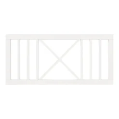 Hagegjerde Rold hvit 150 x 70 cm