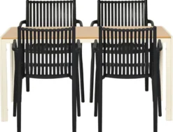 Hagestol Wien svart - Sunlife®