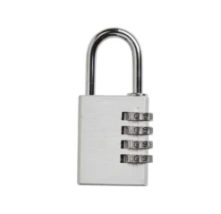Hengelås m/kode 40 mm aluminium