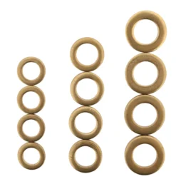 Hengselringer Ø14/16,5/19,5 mm 12 deler