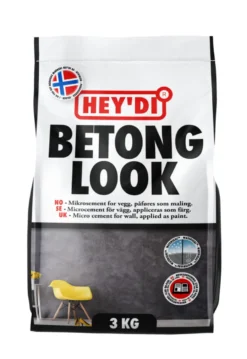 Hey'di Mikrosement Betonglook 3 kg lava