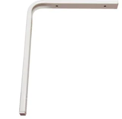 Hylleknekt F-profil 200 x 250 mm hvit