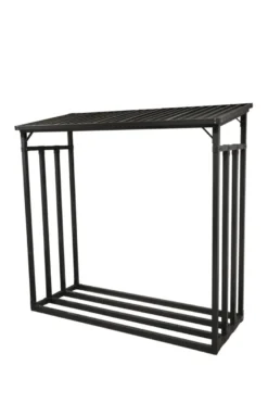 Ignite Nordic vedstabler m/blikktak 185 x 70 x 185 cm