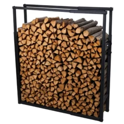 Ignite Nordic vedstabler teleskopisk 65 x 124 x 25 cm