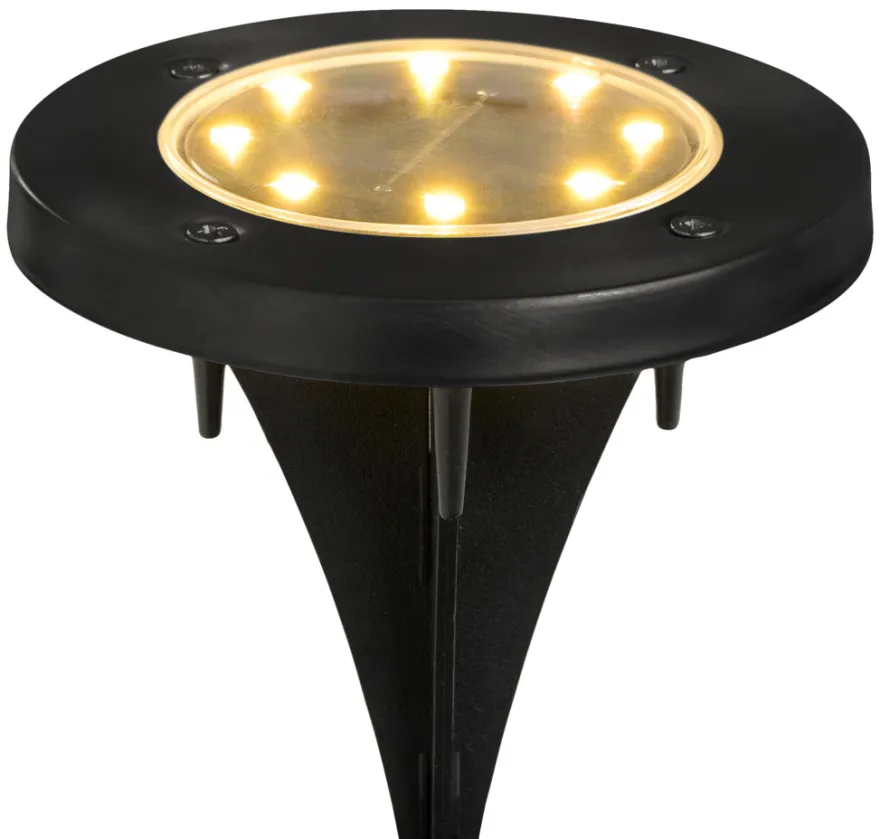Jordlys med solceller 2 stk. - Garden®