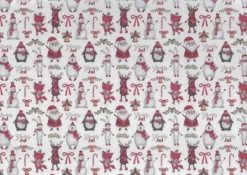 Julegavepapir 70 cm x 20 meter assortert