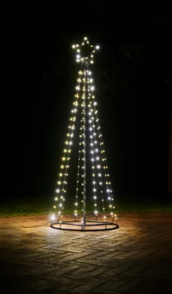 Juletre Flex m/stjerne 192 LED H180 cm