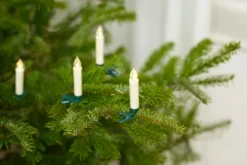 Juletrelys LED med klips 10 stk. H10,5 cm