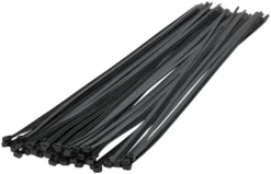 Kabelstrips 750 mm svart 50 stk.