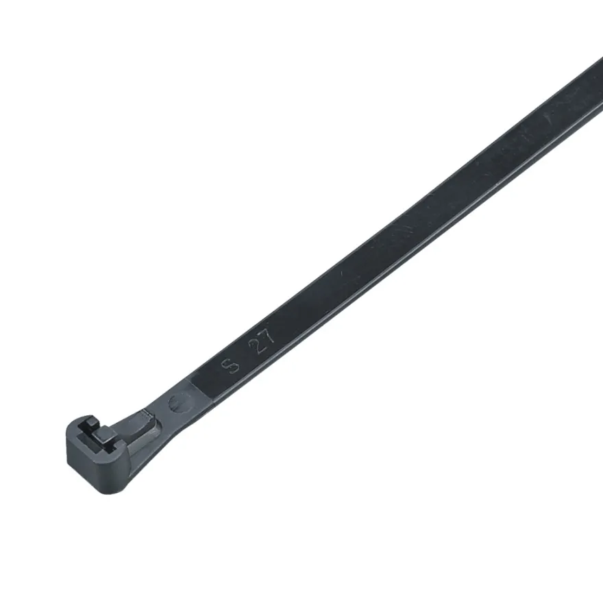 Kabelstrips 200 mm svart 50 stk.