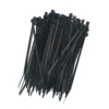 Kabelstrips 2,5 x 100 mm i svart - 100 stk.