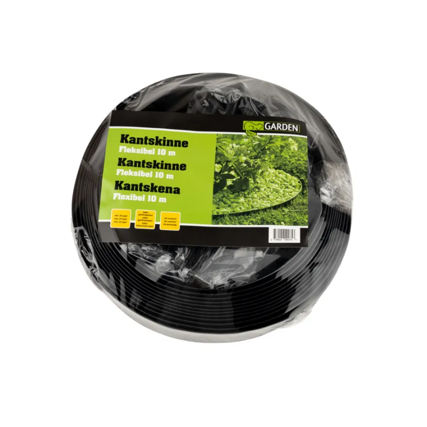 Kantbånd til bed/gress 10 meter - Garden®