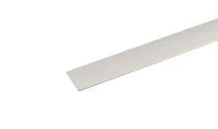 Kantlist flat aluminium - 2 x 15 mm x 1 meter
