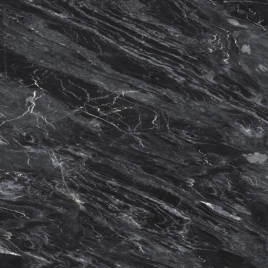 Kitchenline Kjøkkenplate Marmor Black 610 x 610 mm