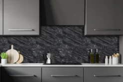 Kitchenline Kjøkkenplate Marmor Black 610 x 610 mm