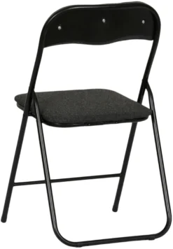 Klappstol polstret grå/svart – DAY