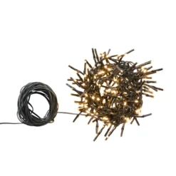 Klyngelys lyskjede 192 LED-pærer 4 meter