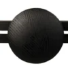 Knagg Ø45 mm svartmalt eik